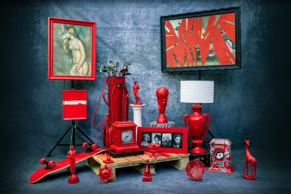 Shock Red Art Collection by Alix de Bretagne